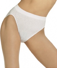 Barelythere Women's Damask Microfiber Hi-Cut Panty   #2503