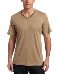 Tommy Bahama Men's Heathered Knit Cotton/Modal V-Neck Lounge Tee