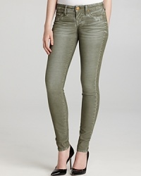 These True Religion skinny corduroy pants boast a faded effect for a fall-perfect vintage feel.