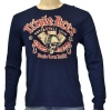 Lucky Brand Men's Motorcycle Show T-Shirt Navy