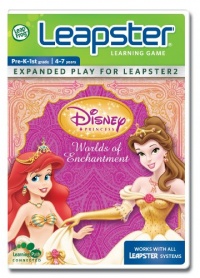 LeapFrog Leapster Learning Game Disney Princess Worlds Of Enchantment