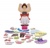 6 Pack MELISSA & DOUG NINA BALLERINA MAGNETIC DRESS UP