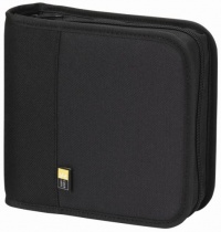 Case Logic BNW-24 Polyester CD/DVD Wallet 24 Capacity (Black)