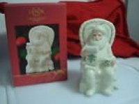 Lenox Collectible Naughty or Nice Sitting Santa Figurine