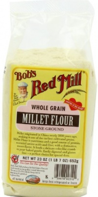 Bob's Red Mill Millet Flour, 23-Ounce (Pack of 4)