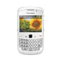 BlackBerry Curve 8520 Quad-Band Unlocked Cell Phone with 2 MP Camera, Bluetooth and Wi-fi - US Warranty-White