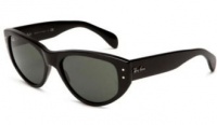 Ray-Ban 4152 601 Black Vagabond Cats Eyes Sunglasses Lens Category 3