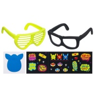 Furby Frames, Yellow/Black