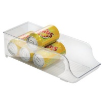 InterDesign Fridge Binz Soda Can Organizer, Clear