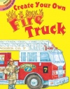 Create Your Own Fire Truck Sticker Activity Book (Dover Little Activity Books)