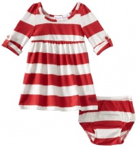 Roxy Kids Baby-Girls Infant Bulls Eye Dress, Sparrow Red, 12 Months