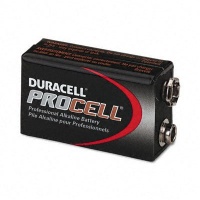 Duracell Procell 9 Volt Batteries, 12 Pack, PC1604