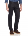 AG Adriano Goldschmied Men's Matchbox Slim Straight 5 Pocket Jean, Coal, 34x34