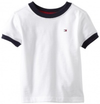 Tommy Hilfiger Boys 2-7 Ken Tee, Classic White, 4/Regular