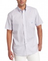 Nautica Men's Short Sleeve Poplin Multi Plaid Woven