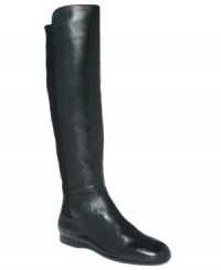 Tall and lean. Enzo Angiolini's Zeric tall boots feature a stretch back for a customized, comfy fit.