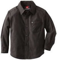 Quiksilver Boys 2-7 Line Work Long Sleeve, Black, 3T