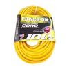 US Wire 74100 12/3 100-Feet SJTW Yellow Heavy-Duty Lighted Extension Cord