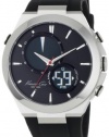 Kenneth Cole New York Men's KC1762 Digital Contemporary Round Analog Digital Date Watch