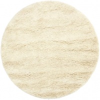 Surya Metropolitan 8-Feet Round Hand Woven Rug, Ivory