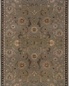 Sphinx Salerno Area Rug 2945D Grey Vines Leaves 6' 7 x 9' 6 Rectangle