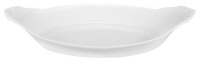 Bia Cordon Bleu Individual White Porcelain 8-Ounce Oval Au Gratin, Set of 4