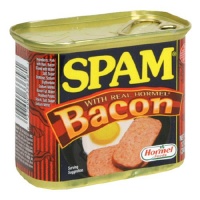 SPAM With Bacon, 12-Ounce Cans (Pack of 6)