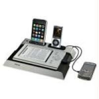 iHome IB967B Charging Station for E-readers, Kindle, Blackberries, Ipods and Iphones