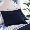 Lauren Ralph Lauren Palm Harbor Standard Quilt Sham Navy Blue Quilted