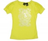 Baby Phat Girls 7-16 Short Sleeve Top Lime Ice Medium