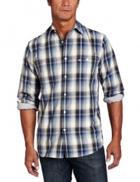 Dockers Men's Woven Long Sleeve Shirt