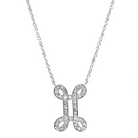 Gemini Horoscope Zodiac CZ Necklace - Final Sale Gemini Horoscope Zodiac CZ Necklace - Final Sale