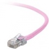 CABLE,CAT5E,UTP,RJ45M/M,3',PNK,PATCH,SNAGLESS