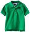 Tommy Hilfiger Boys 2-7 Ivy Polo Shirt, Rhinestone Green, 7/Regular