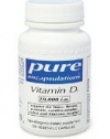 Pure Encapsulations - Vitamin D3 10,000 IU 120 vcaps [Health and Beauty]