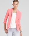 Top off your denim with this brightly-colored DIANE von FURSTENBERG blazer--roll up your sleeves and strike a pose.