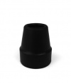 Ez2care Rubber Cane Tip, Fit 5/8 Inch Shaft, Black