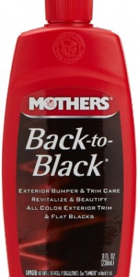 Mothers 06108 Back-to-Black Trim Care - 8 oz