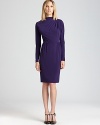 Expertly cut and elegantly pleated, this Rachel Zoe dress flaunts effortless chic.