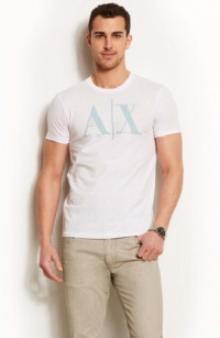 Armani Exchange Mens Striped A|X Tee