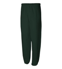 Jerzees 973 8 oz 50/50 Sweatpants-XX-Large-Forest Green