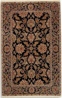 Karastan Antique Legends Collection Agra Black 5'9 X 9'