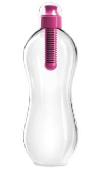 Bobble BPA Free Water Bottle, 34-Ounce, Magenta