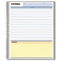 Mead Cambridge Limited Business Notebook QuickNotes Planner (06066)