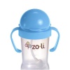 ZoLi Bot Straw Sippy Cup Blue