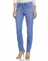 Isaac Mizrahi Jeans Women's Ali Slim Straight Leg Jean, Park Slope, 4