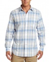 Nautica Men's Cape Cod Madras Long Sleeve Shirt