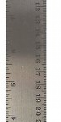 The Classics 12-Inch Stainless Steel Ruler with Cork Backing (TPG-152)