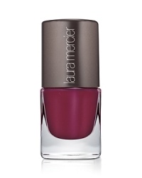 Laura Mercier Nail Lacquer is an ultra-smooth formula that creates beautifully manicured nails with long-lasting, chip-resistant, fast-drying color.• Provides chip-resistant color and intense shine• Fast-drying so you can quickly polish and go• Special brush has a flat design that allows for smoother, more even coverage and an easier application• Formulated without formaldehyde, toluene or dibutyl phthalate (DBP)