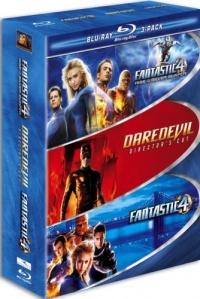 Marvel Blu-ray Three-Pack (Fantastic Four / Fantastic Four: Rise of the Silver Surfer / Daredevil)